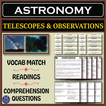 Preview of Astronomy Series: Telescopes and Observations