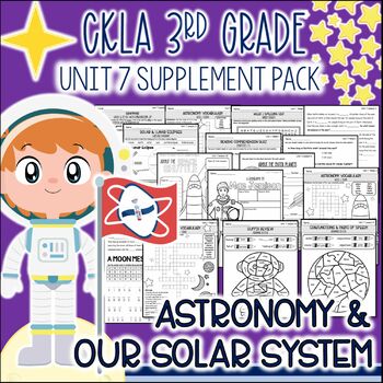 Preview of Astronomy & Solar System CKLA 3rd Grade Unit 7 Supplement Pack