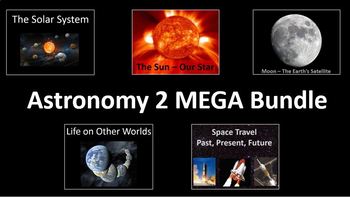 Preview of Astronomy (Solar System, Sun and Moon) MEGA Bundle