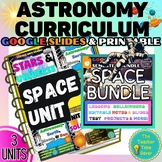 Space Unit Bundle- Printable & Google Slides Notes Lessons