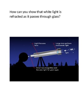 Preview of Astronomy Telescope  Refraction of light