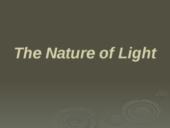 Preview of Astronomy Unit 1: The Nature of Light