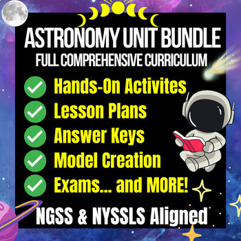 Preview of Astronomy Unit Bundle - Comprehensive Curriculum - NGSS & NYSSLS Aligned
