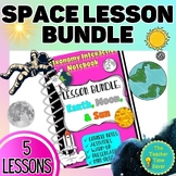 Space Science Interactive Notebook Lesson Bundle- Notes Sl