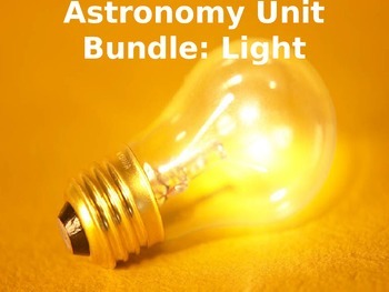 Preview of Astronomy Unit Bundle - Light