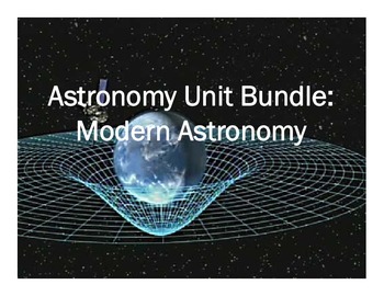 Preview of Astronomy Unit Bundle - Modern Astronomy Unit