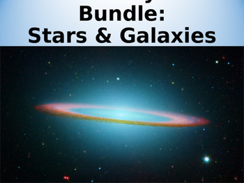 Preview of Astronomy Unit Bundle: Stars & Galaxies