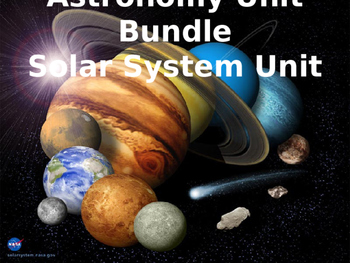 Preview of Astronomy Unit Bundle: The Solar System
