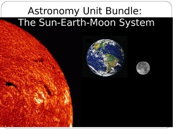 Preview of Astronomy Unit Bundle: "The Sun-Earth-Moon System"