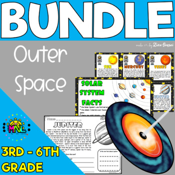 Preview of Solar System Astronomy Universe Cosmic Bodies BUNDLE