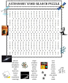 astronomy puzzle word blus papee
