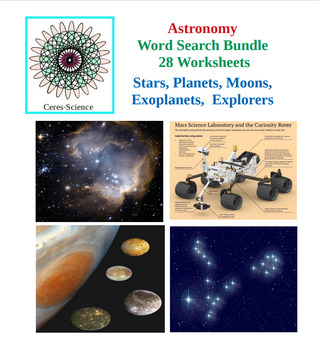 middle school astronomy worksheets