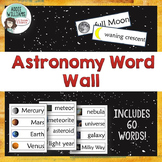 Astronomy / Space Word Wall