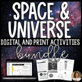 Astronomy and Space Science Activities Bundle - Digital Go