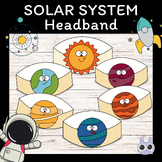 Astronomy,solar system,planet,headband craft coloring page