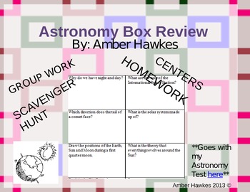 Preview of Astronomy box review