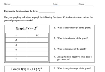 Preview of Asymptotes Guided Notes