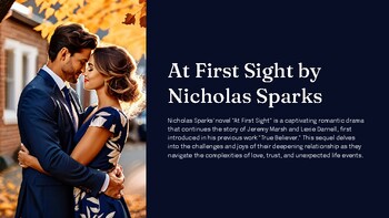 Preview of At First Sight by Nicholas Sparks