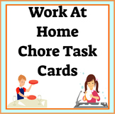 Work At Home Chore Task Cards Or Job Charts