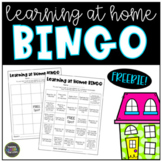 At Home/Distance Learning BINGO