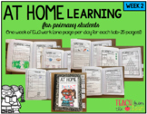 Distance Learning ELA Packet Week 2 (Ideal for Primary Grades)