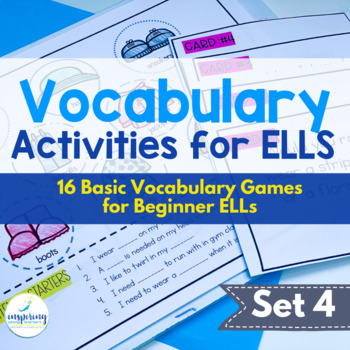 ESL Vocabulary Bundle: Clothing