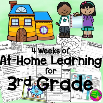 Preview of At Home Learning Packet 3rd Grade Distance Learning