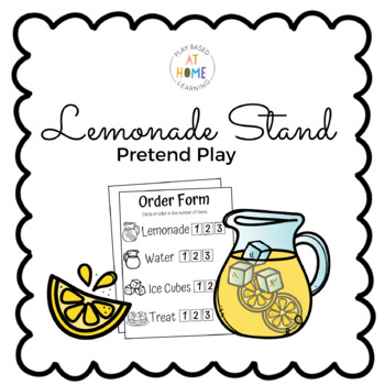 pretend lemonade stand