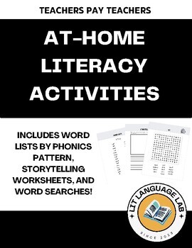 Preview of At-Home Literacy Activities (SPIRE level 2)