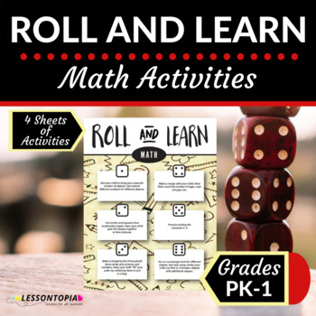 Preview of Roll and Learn | Math Activities