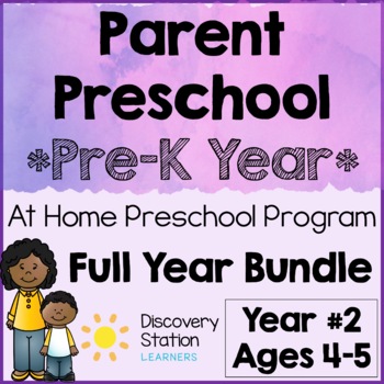 At Home PREK Learning Program (Year 2) by Discovery Station Learners