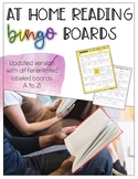 At Home Reading Bingo Boards - UPDATED 11/25/19!