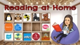 At Home Reading Resources for Google Slides (Editable)