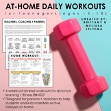 At-Home Workouts for TEENS (ages 13-18): Distance Learning