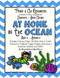 At Home in the Ocean - Journeys First Grade Print and Go