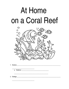 Preview of At Home on the Coral Reef