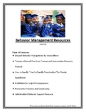 At Home or School: Behavior Management