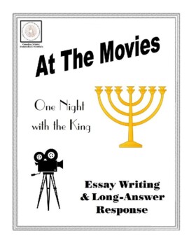 Preview of At The Movies: 'One Night with the King'(Essay Writing and Long Answer Response)