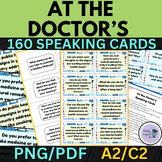 At the Doctor's Speaking Cards medical english Vocabulary ESL ELA