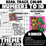 At the Zoo Kindergarten Number Fun: Recognition, Trace & W