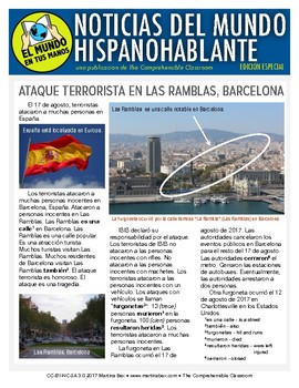 Preview of Ataque en Las Ramblas, Barcelona: SPECIAL EDITION El mundo en tus manos