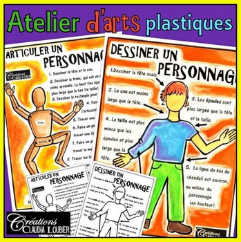 Preview of Atelier d'arts plastiques: Comment dessiner un personnage.