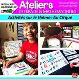 Math Maternelle / Préscolaire / Mathdollardeals /French Kindergarten Centers