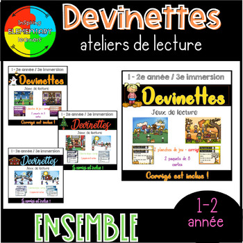 Preview of French Reading centres - Ateliers de lecture