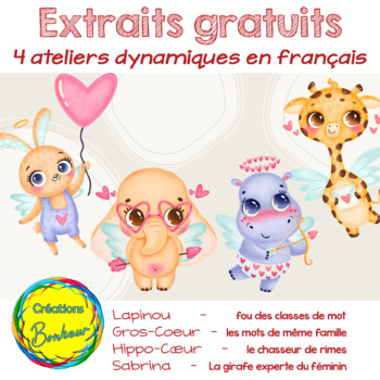 Preview of Ateliers dynamiques en français