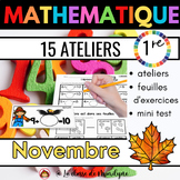 15 Ateliers mathématiques 1re Novembre Nbr 1 à 30