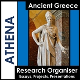 Athena - Ancient Greece - Research Worksheet - Research To