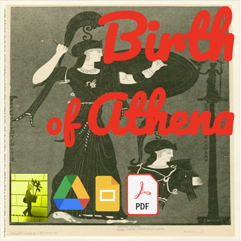 Preview of Athena: Birth of the Goddess, Greek Mythology Series for Grades 8-10 ELA