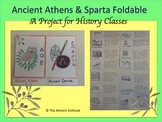 Athens & Sparta: Greek City-States Foldable Project