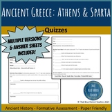 Athens & Sparta: Quizzes